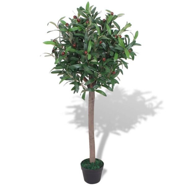 Plantenonline Kunst laurierboom plant met pot 120 cm groen