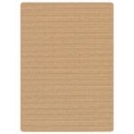 Plantenonline Tapijt met latex onderkant 70x130 cm jute natuurlijk