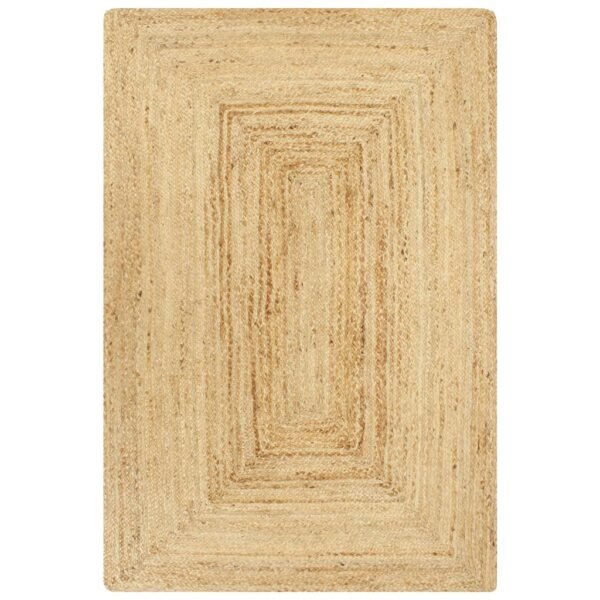 Plantenonline Vloerkleed handgemaakt 160x230 cm jute naturel