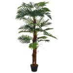 Plantenonline Kunstplant met pot palm 165 cm groen