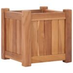 Plantenonline Plantenbak verhoogd 30x30x30 cm massief teakhout