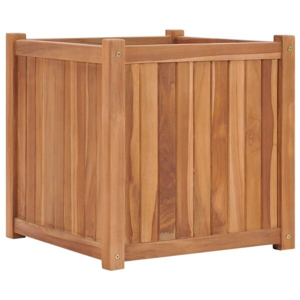 Plantenonline Plantenbak verhoogd 50x50x50 cm massief teakhout