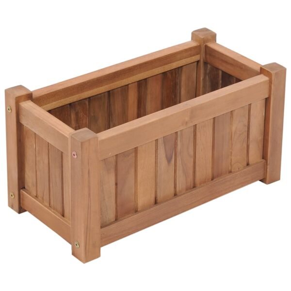 Plantenonline Plantenbak verhoogd 50x25x25 cm massief teakhout