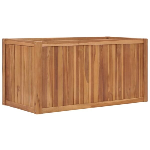 Plantenonline Plantenbak verhoogd 100x50x50 cm massief teakhout