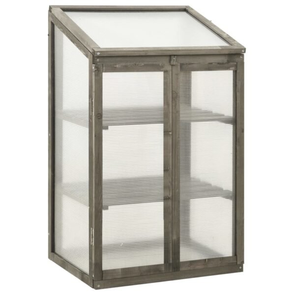 Plantenonline Broeikas 60x45x100 cm vurenhout