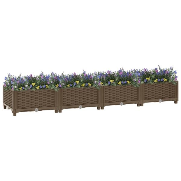Plantenonline Plantenbak verhoogd 160x40x23 cm polypropyleen