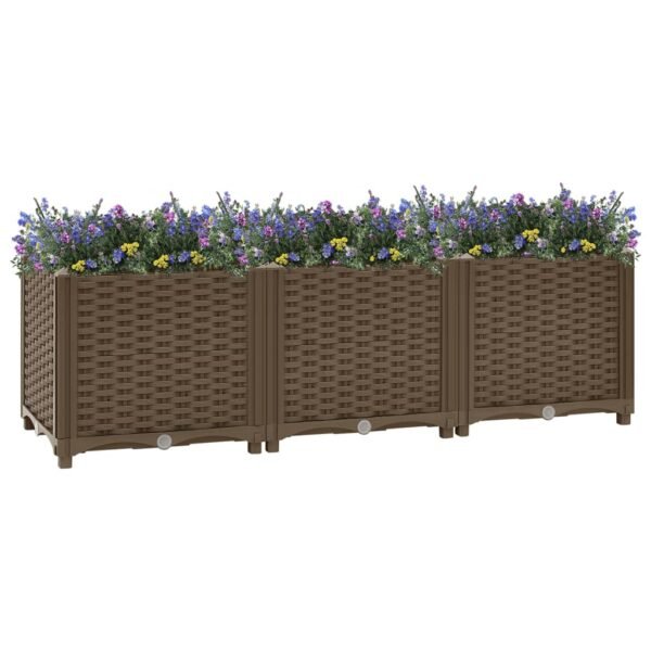 Plantenonline Plantenbak verhoogd 120x40x38 cm polypropyleen