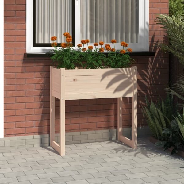Plantenonline Plantenbak 78x40x81 cm massief grenenhout