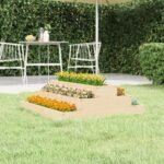 Plantenonline Plantenbak 80x80x27 cm massief grenenhout