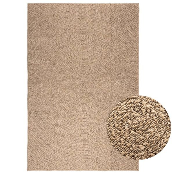 Plantenonline Vloerkleed ZIZUR binnen en buiten 160x230 cm jute look