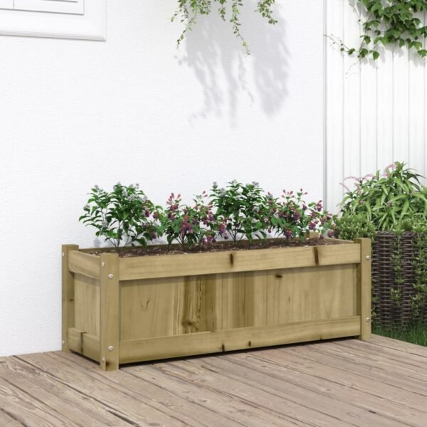 Plantenonline Plantenbak 90x31x31 cm geïmpregneerd grenenhout