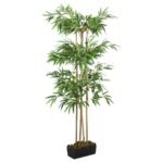 Plantenonline Kunstplant bamboe 760 bladeren 120 cm groen