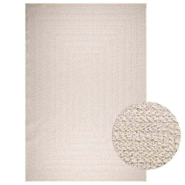 Plantenonline Vloerkleed ZIZUR room binnen en buiten 240x340 cm jute look