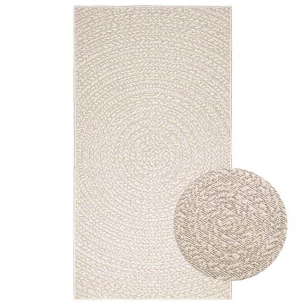Plantenonline Vloerkleed ZIZUR room binnen en buiten 80x150 cm jute look