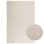 Plantenonline Vloerkleed ZIZUR room binnen en buiten 140x200 cm jute look