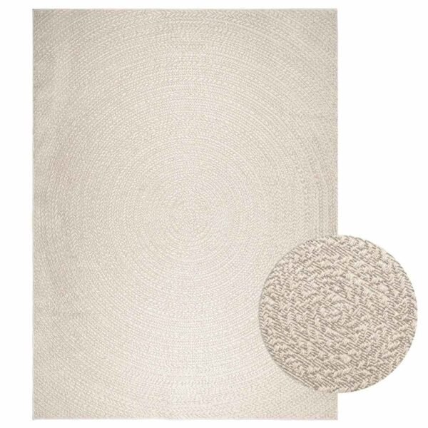 Plantenonline Vloerkleed ZIZUR room binnen en buiten 240x340 cm jute look