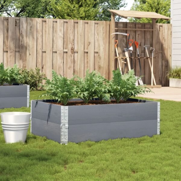 Plantenonline Plantenbak 120x80 cm massief grenenhout grijs