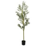 Plantenonline Kunstolijfboom 800 blaadjes 200 cm groen