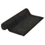 Plantenonline Kunstgras met noppen 2x1,33 m antraciet