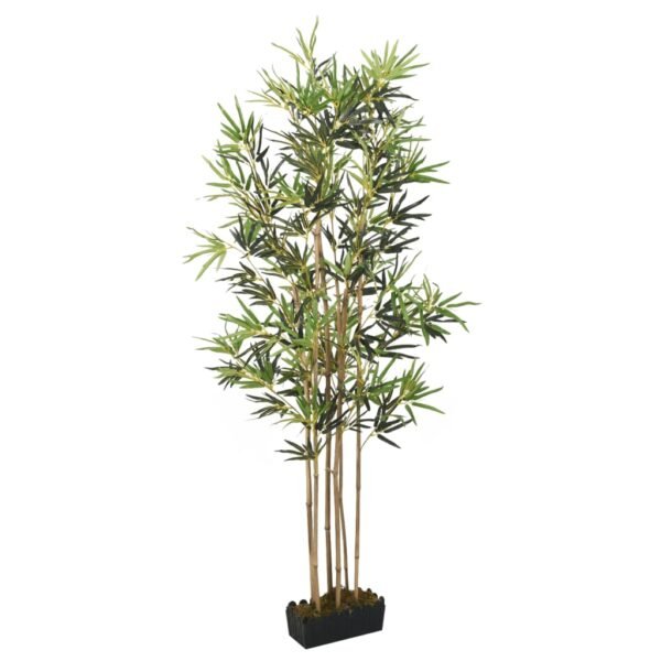 Plantenonline Kunstplant bamboe 1104 bladeren 180 cm groen