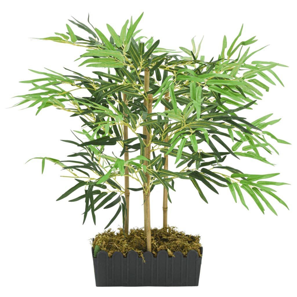 Kunstplant bamboe 80 cm – zijaanzicht